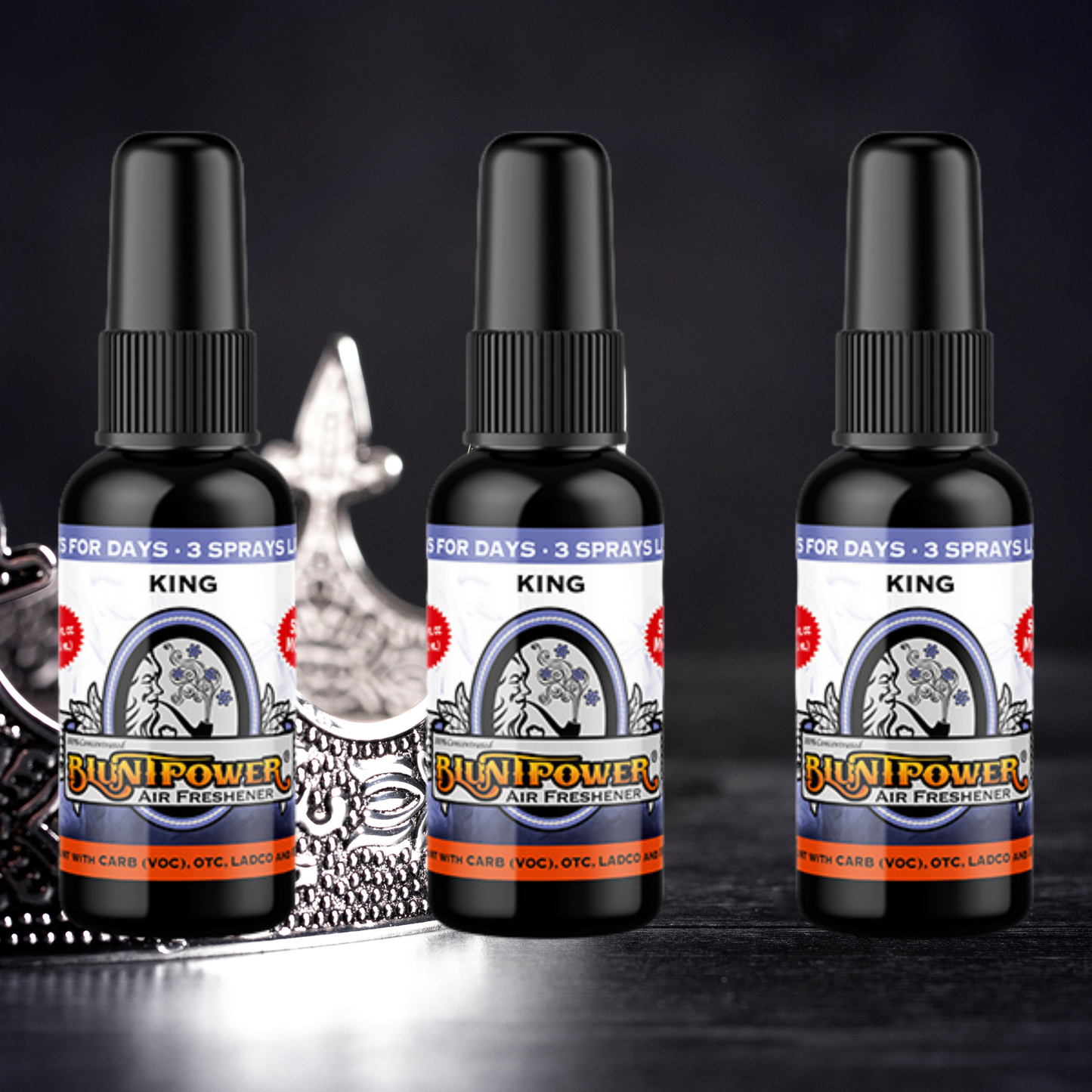 King Air Freshener Spray - BluntPower Air Freshener
