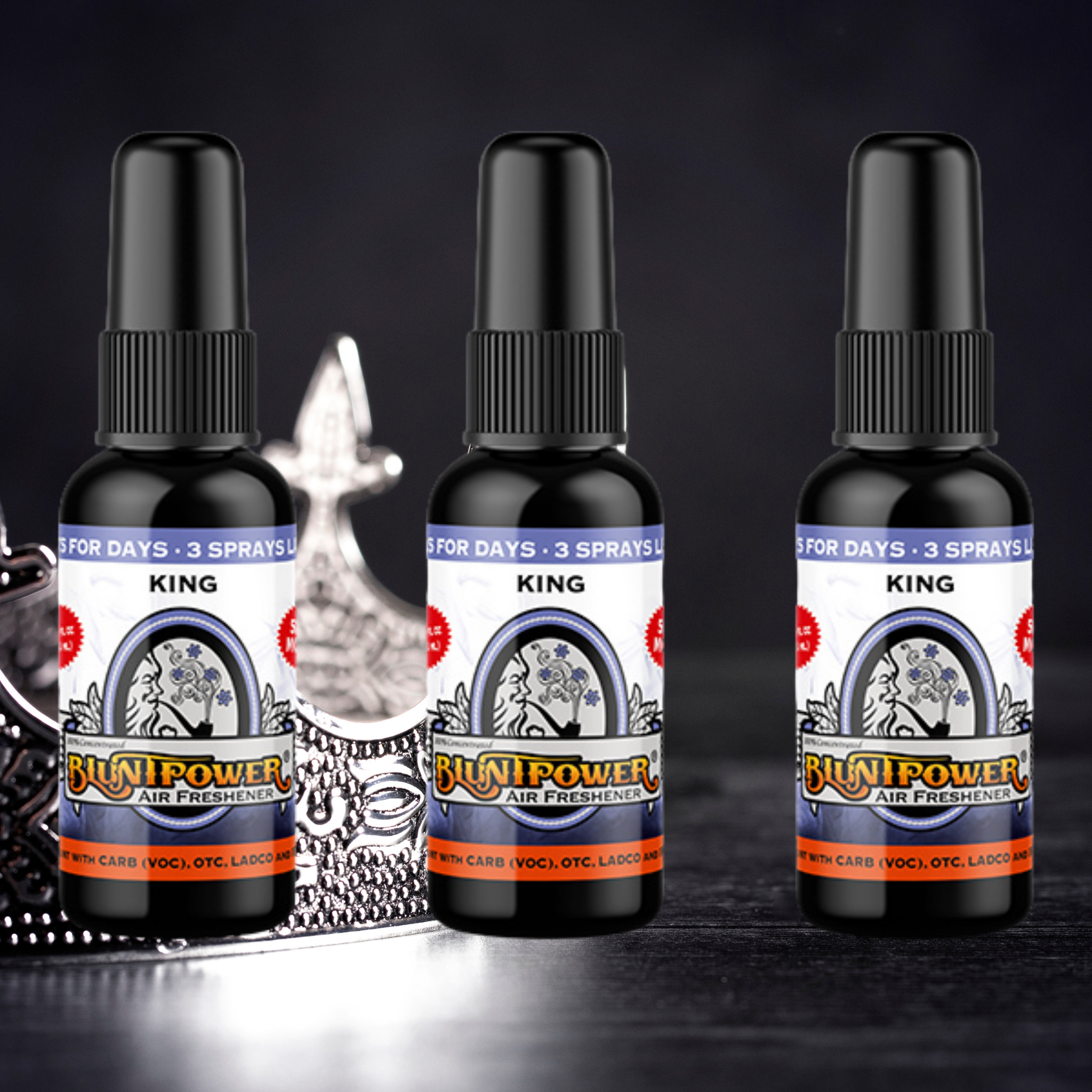 King Air Freshener Spray - BluntPower Air Freshener