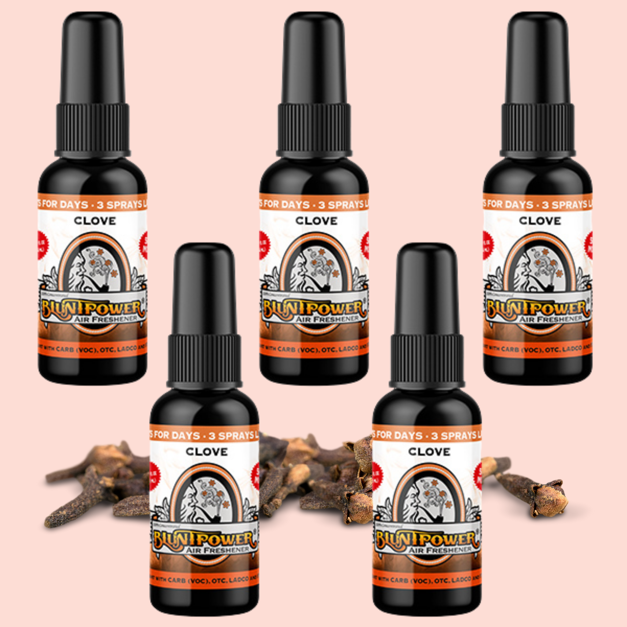 Clove Air Freshener Spray - BluntPower Air Freshener