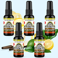 Lemon Vanilla Spray Air Freshener Bundle (5 Pack) - BluntPower Air Freshener