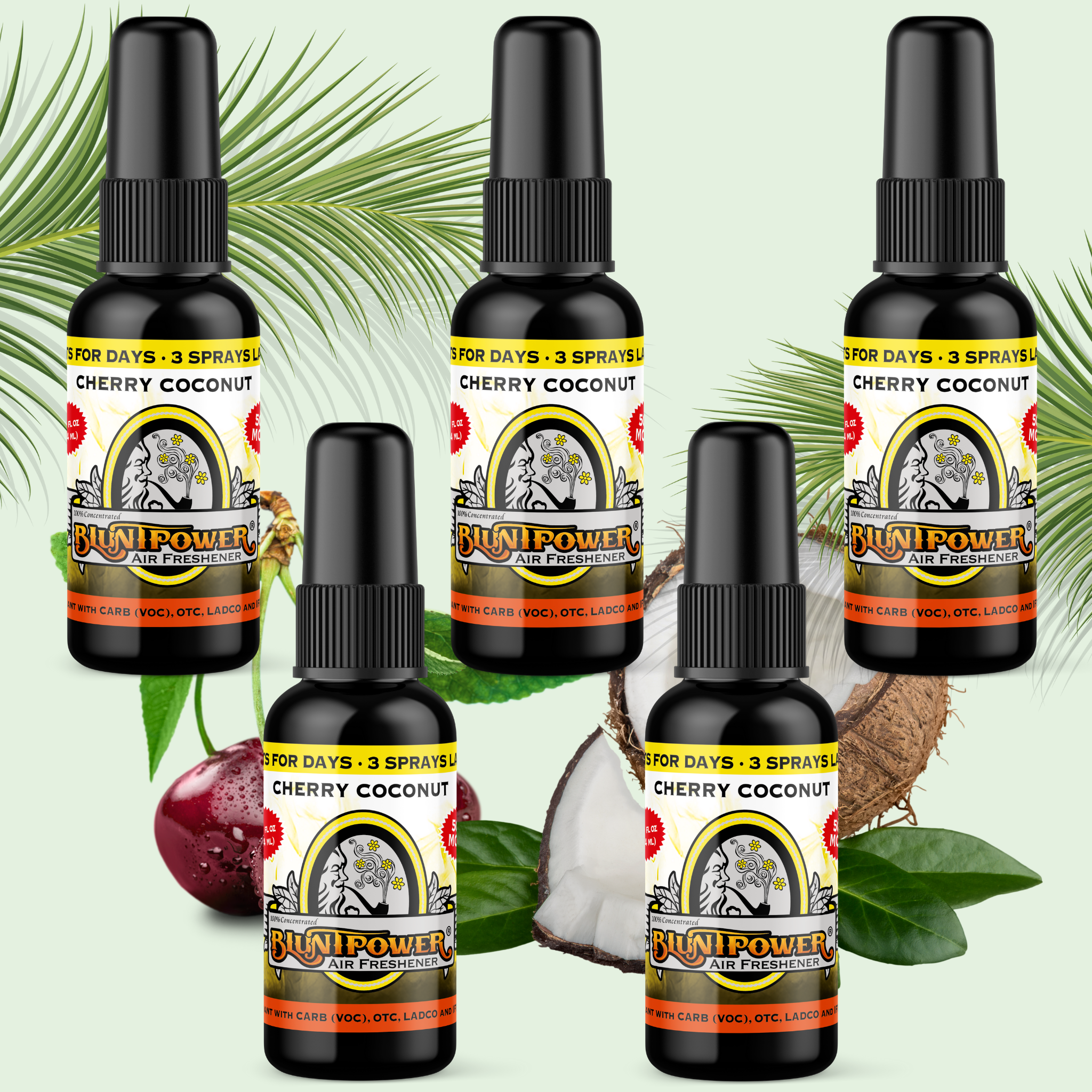Cherry Coconut Air Freshener Spray - BluntPower Air Freshener