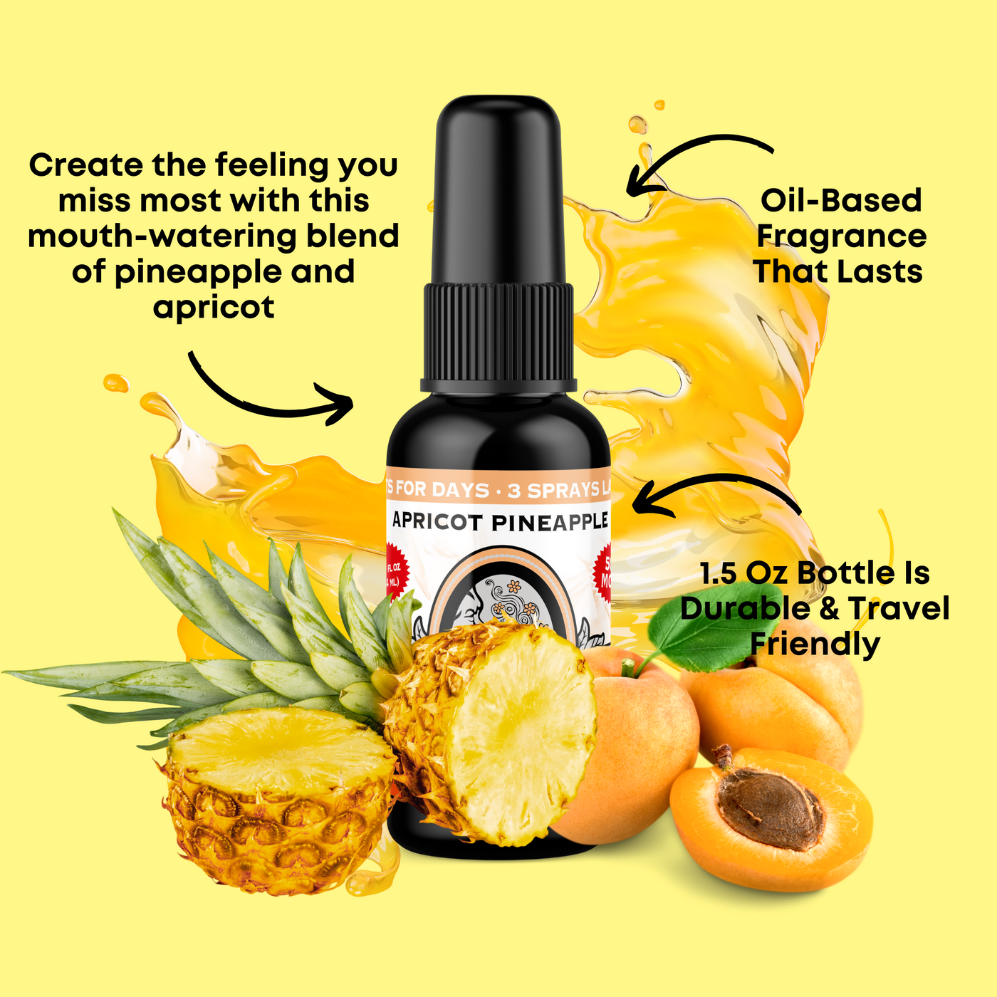Apricot Pineapple Air Freshener Spray