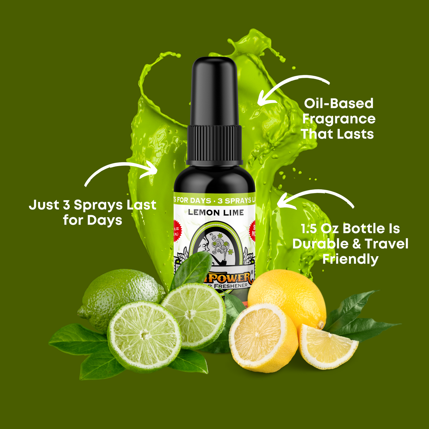 Lemon Lime Air Freshener Spray