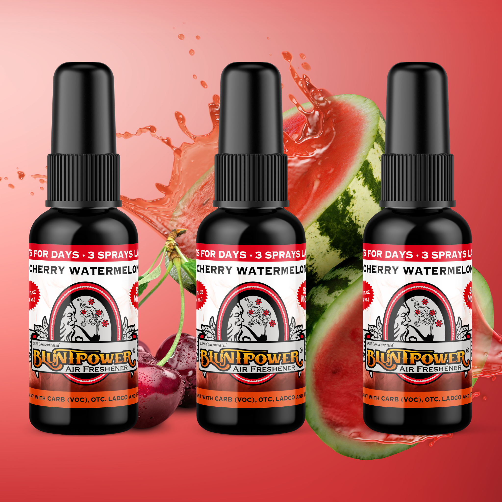 Cherry Watermelon Air Freshener Spray - BluntPower Air Freshener