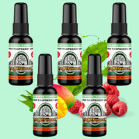 Mango Raspberry Green Air Freshener Bundle (5 Pack) - BluntPower Air Freshener