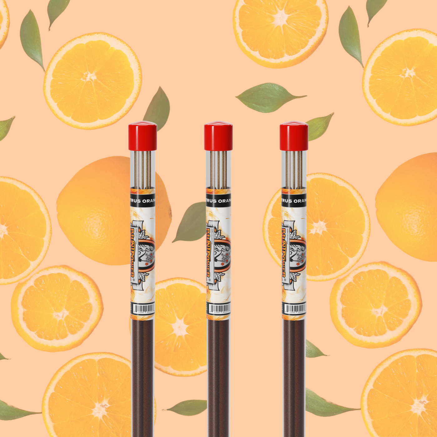 Citrus Orange Long Incense Sticks