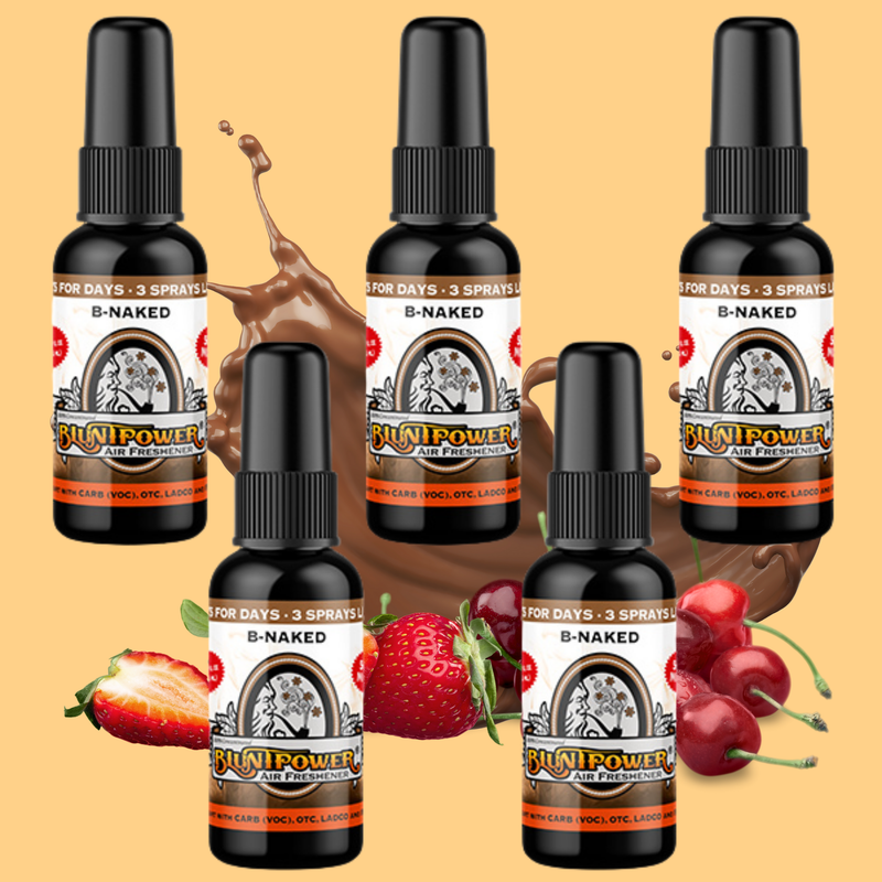 B-Naked Spray Air Freshener Bundle (5 Pack)