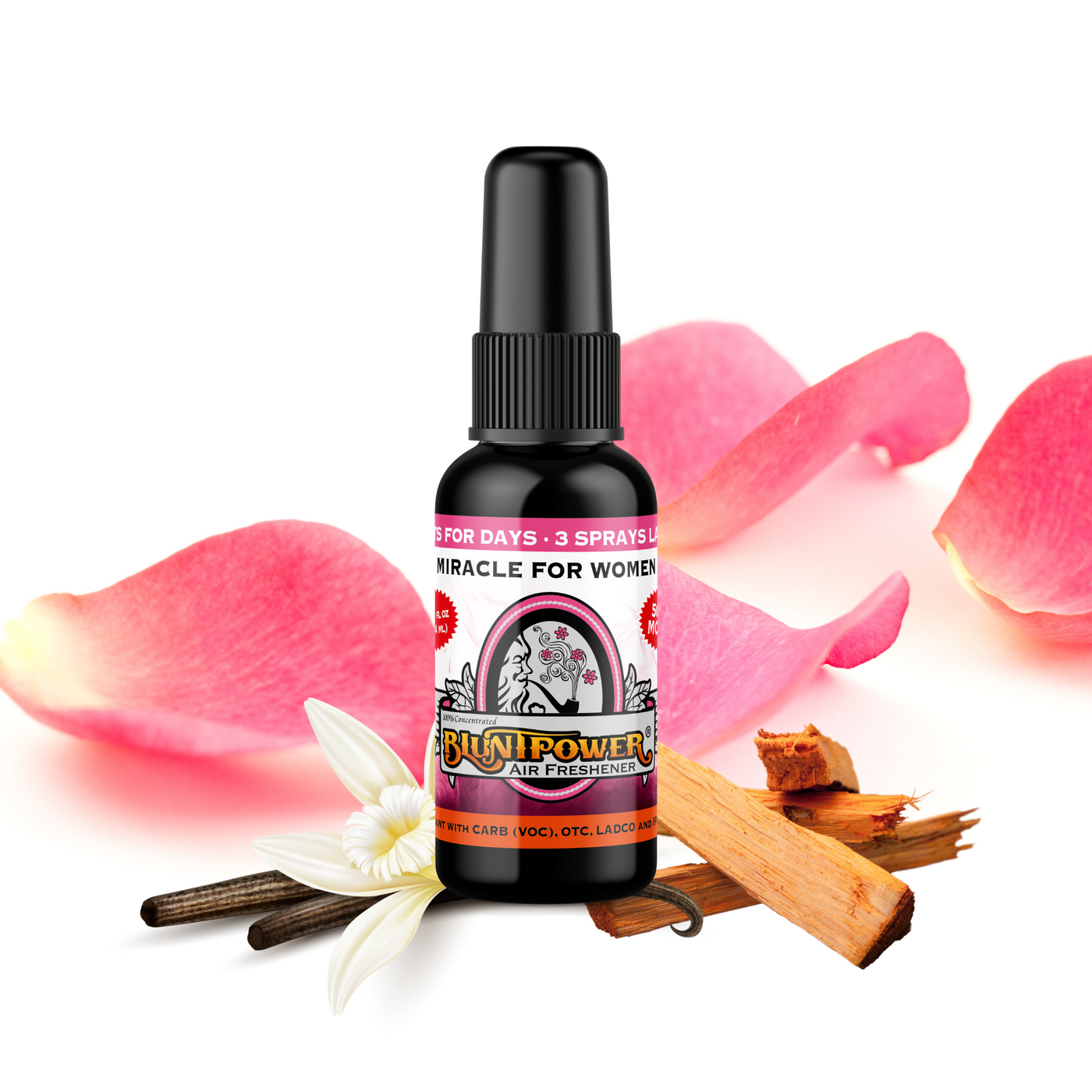 Miracle Type for Women Air Freshener Spray - BluntPower Air Freshener