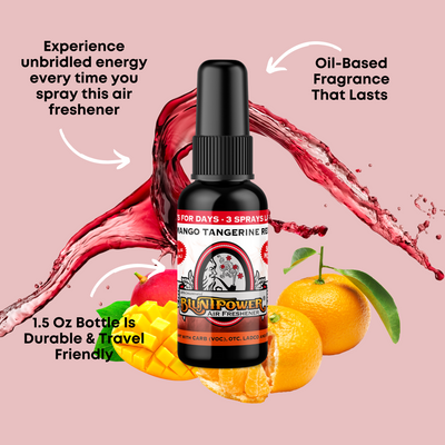 Mango Tangerine Red Air Freshener Spray - BluntPower Air Freshener