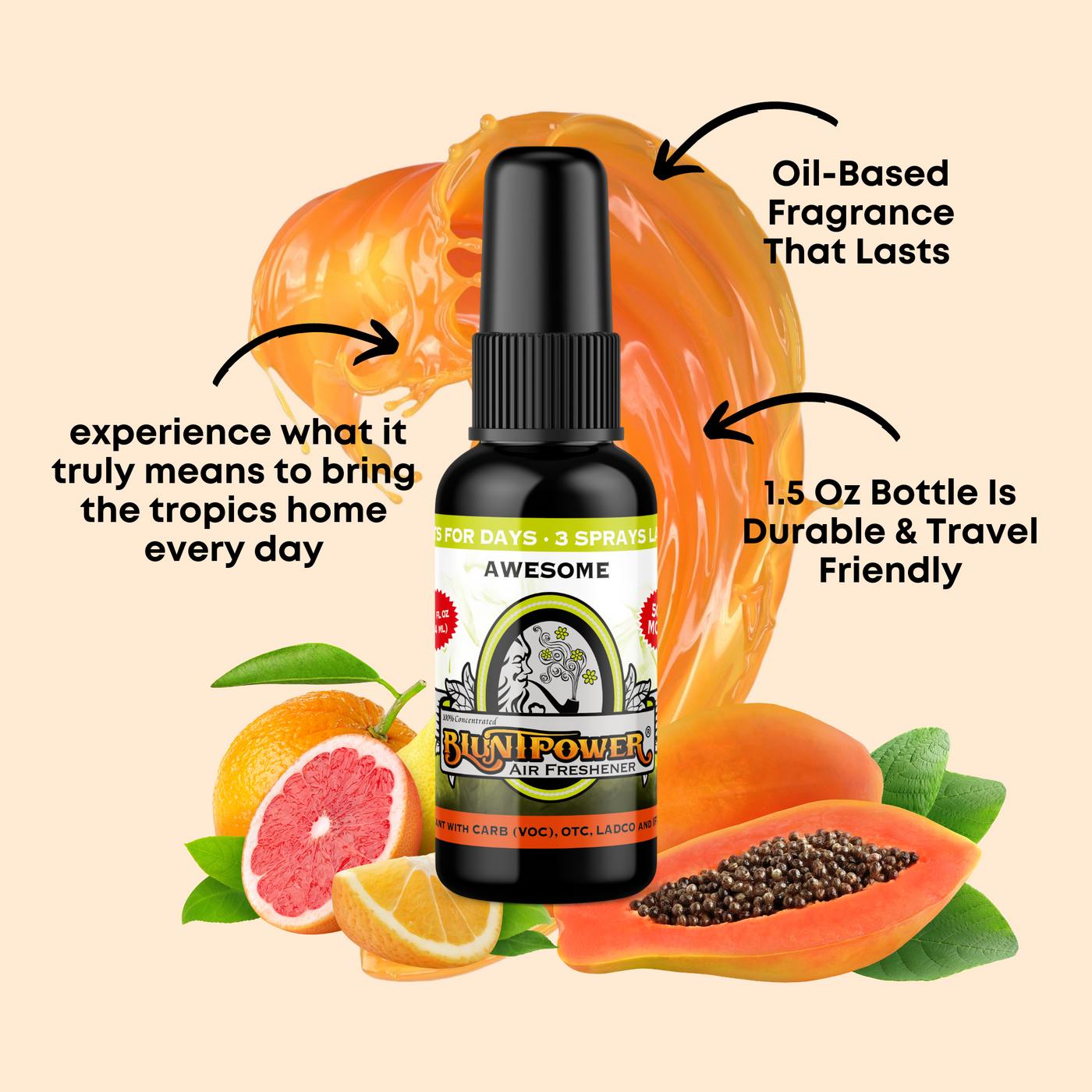 Awesome Air Freshener Spray - BluntPower Air Freshener