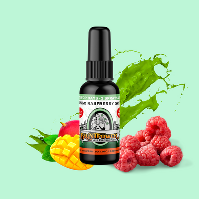 Mango Raspberry Green Air Freshener Spray - BluntPower Air Freshener