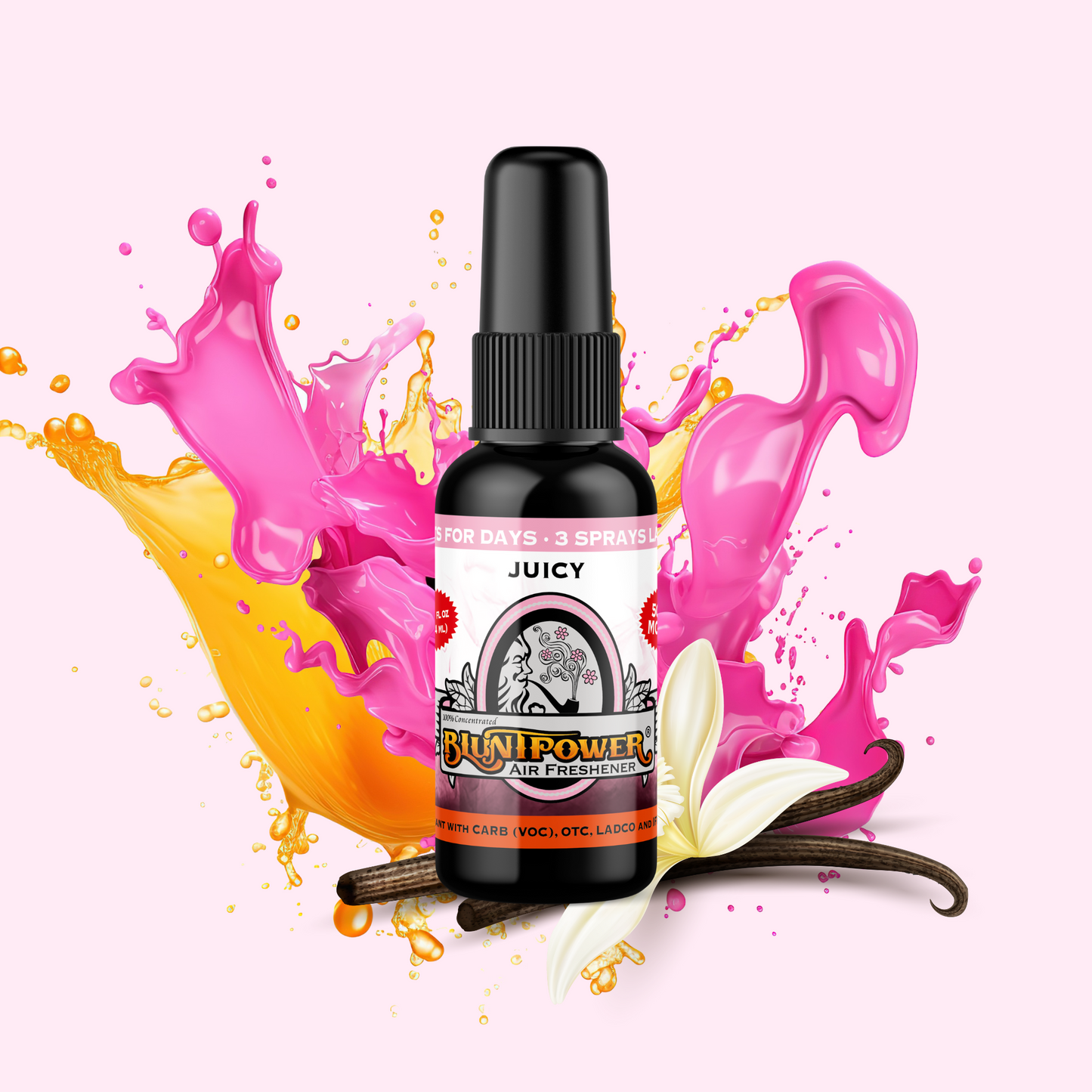 Juicy Air Freshener Spray - BluntPower Air Freshener
