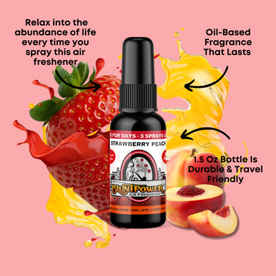 Strawberry Peach Air Freshener Spray