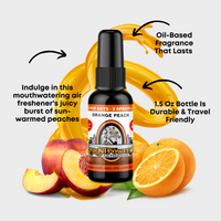 Orange Peach Air Freshener Spray - BluntPower Air Freshener