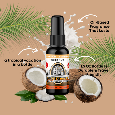 Coconut Air Freshener Spray - BluntPower Air Freshener