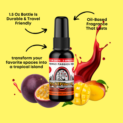 Mango Passion Red Air Freshener Spray - BluntPower Air Freshener