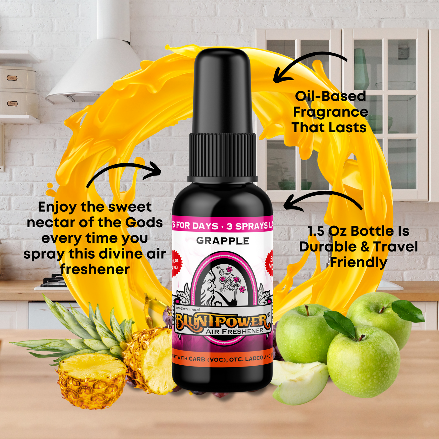 Grapple Air Freshener Spray