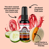 Cucumber Melon Red Air Freshener Spray - BluntPower Air Freshener