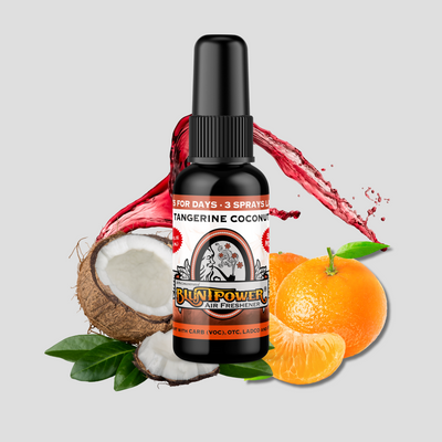 Tangerine Coconut Air Freshener Spray - BluntPower Air Freshener