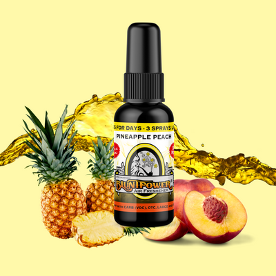 Pineapple Peach Air Freshener Spray - BluntPower Air Freshener