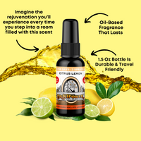 Citrus Lemon Air Freshener Spray - BluntPower Air Freshener
