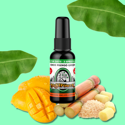 Coco Mango Green Air Freshener Spray - BluntPower Air Freshener