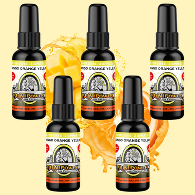 Mango Orange Yellow Air Freshener Spray