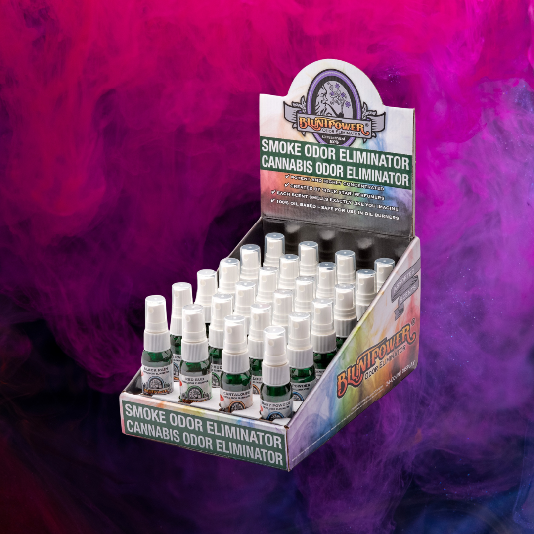 Odor Eliminator Display Case (24-count) - BluntPower Air Freshener