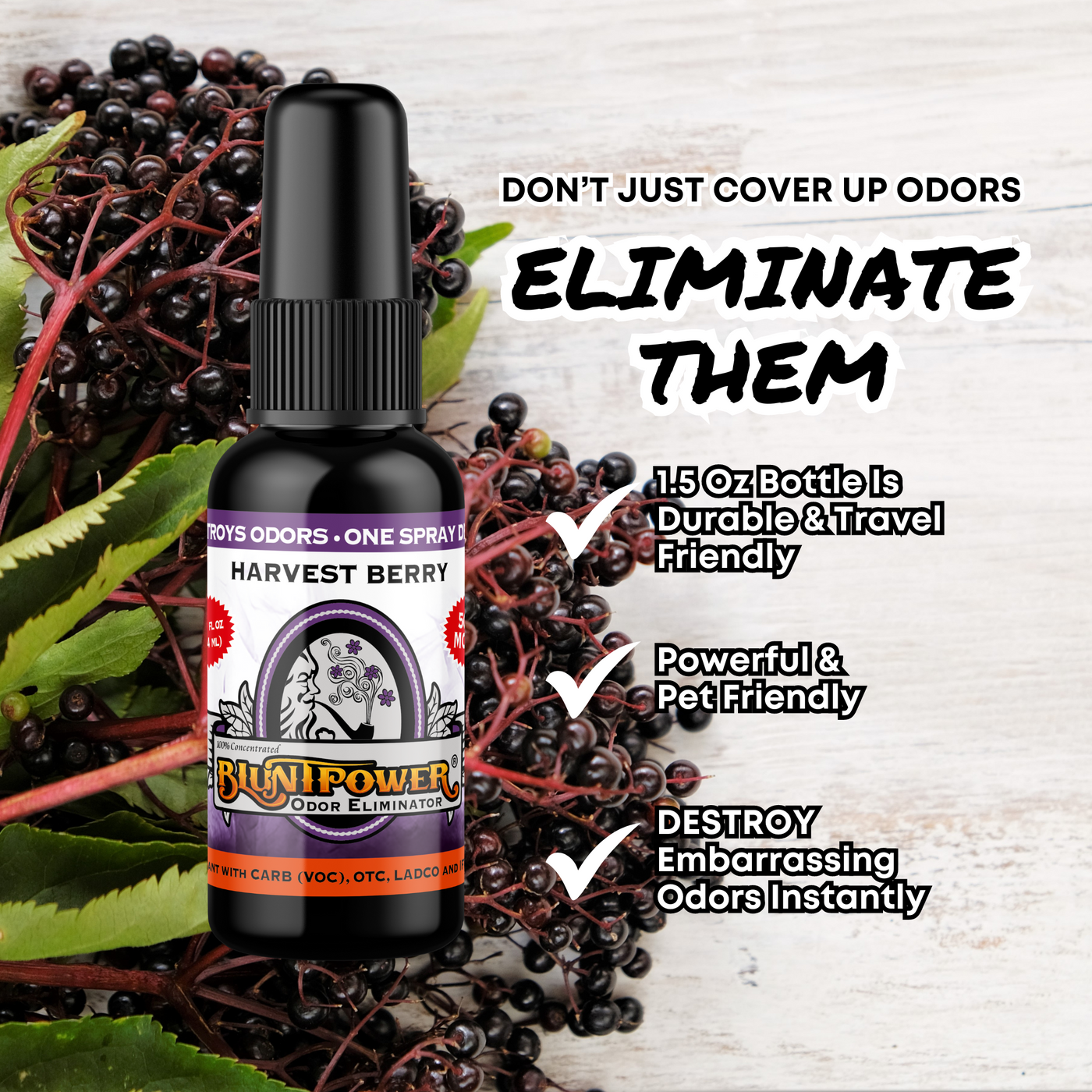 Harvest Berry Odor Eliminator Spray