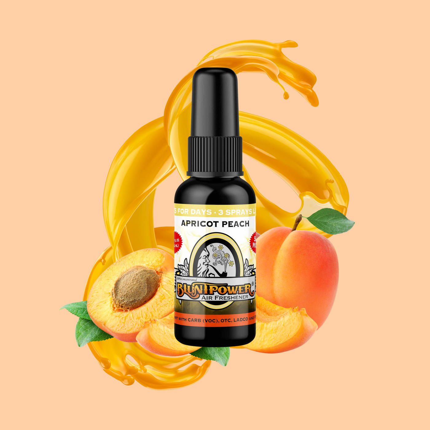 Apricot Peach Air Freshener Spray