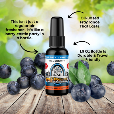 Blueberry Air Freshener Spray - BluntPower Air Freshener