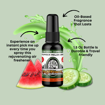 Cucumber Melon Green Air Freshener Spray - BluntPower Air Freshener