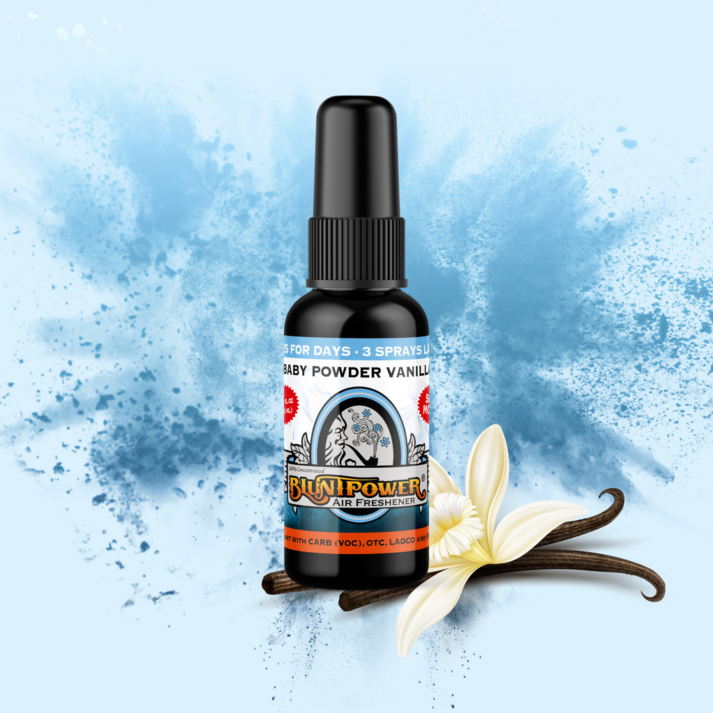Baby Powder Vanilla Air Freshener Spray – BluntPower Air Freshener
