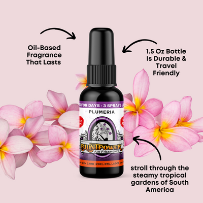 Plumeria Air Freshener Spray - BluntPower Air Freshener