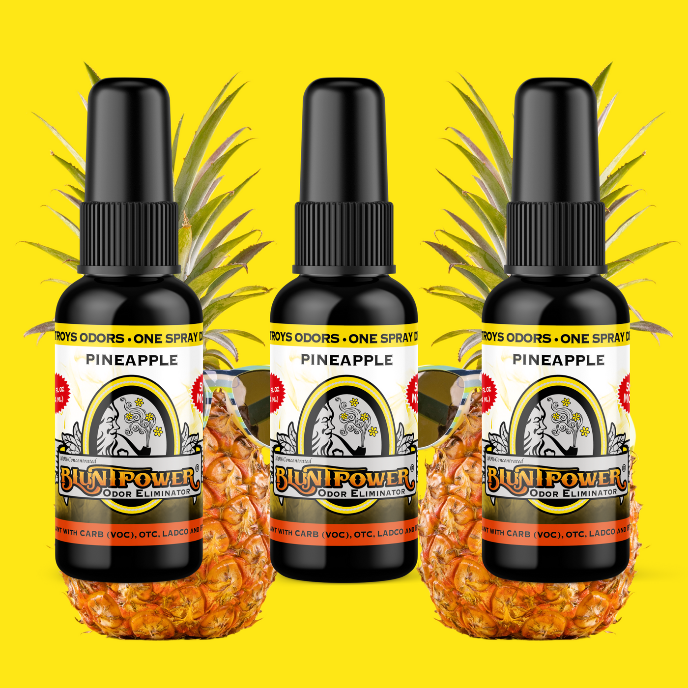 Pineapple Long Lasting Air Freshener Spray