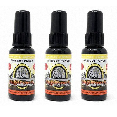 Apricot Peach Spray Air Freshener Bundle (3 Pack) - BluntPower Air Freshener