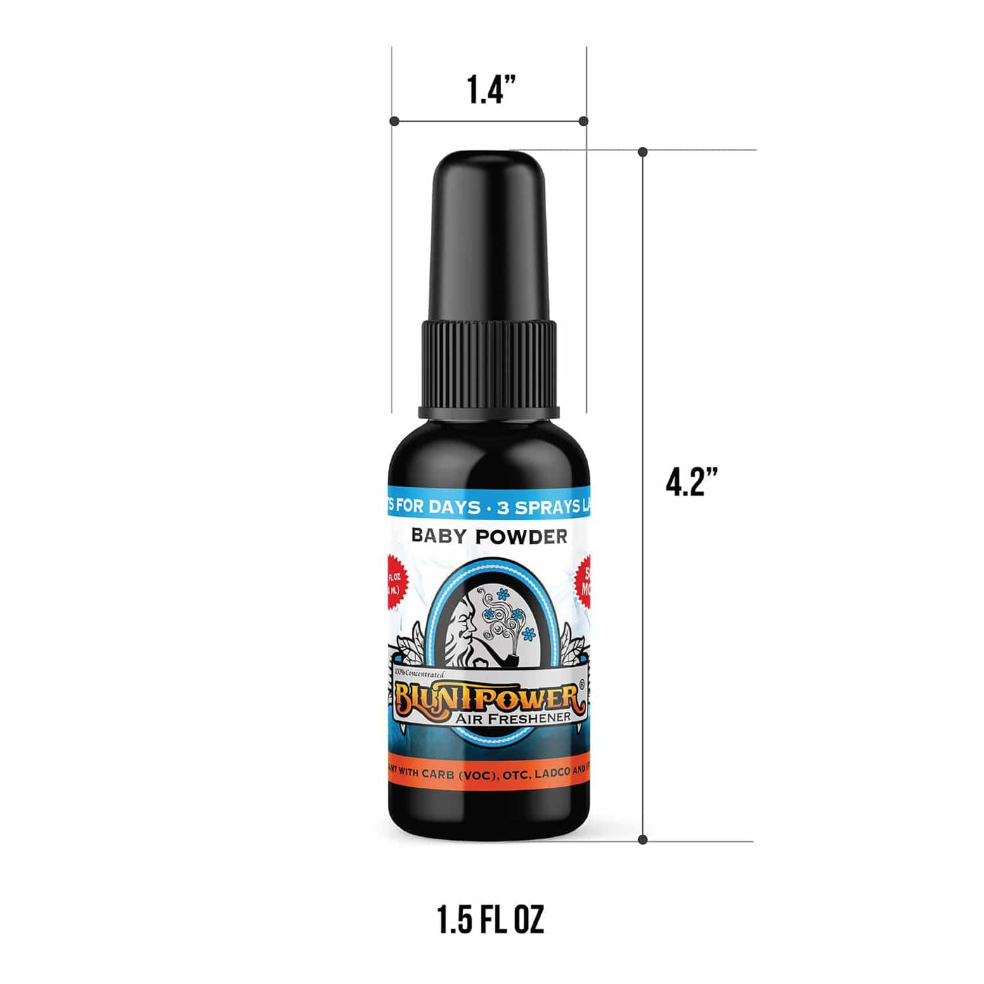 Baby Powder Air Freshener Spray - BluntPower Air Freshener