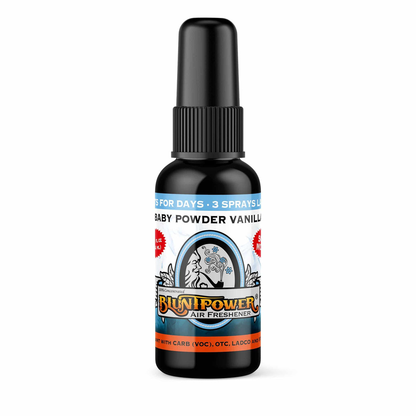 Baby Powder Vanilla Air Freshener Spray - BluntPower Air Freshener