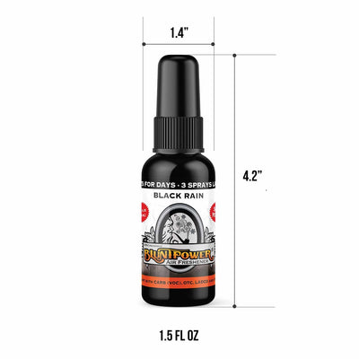 Black Rain Air Freshener Spray - BluntPower Air Freshener