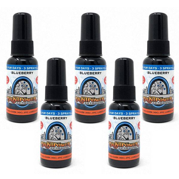 Blueberry Spray Air Freshener Bundle (5 Pack) - BluntPower Air Freshener