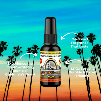 California Finest Air Freshener Spray - BluntPower Air Freshener