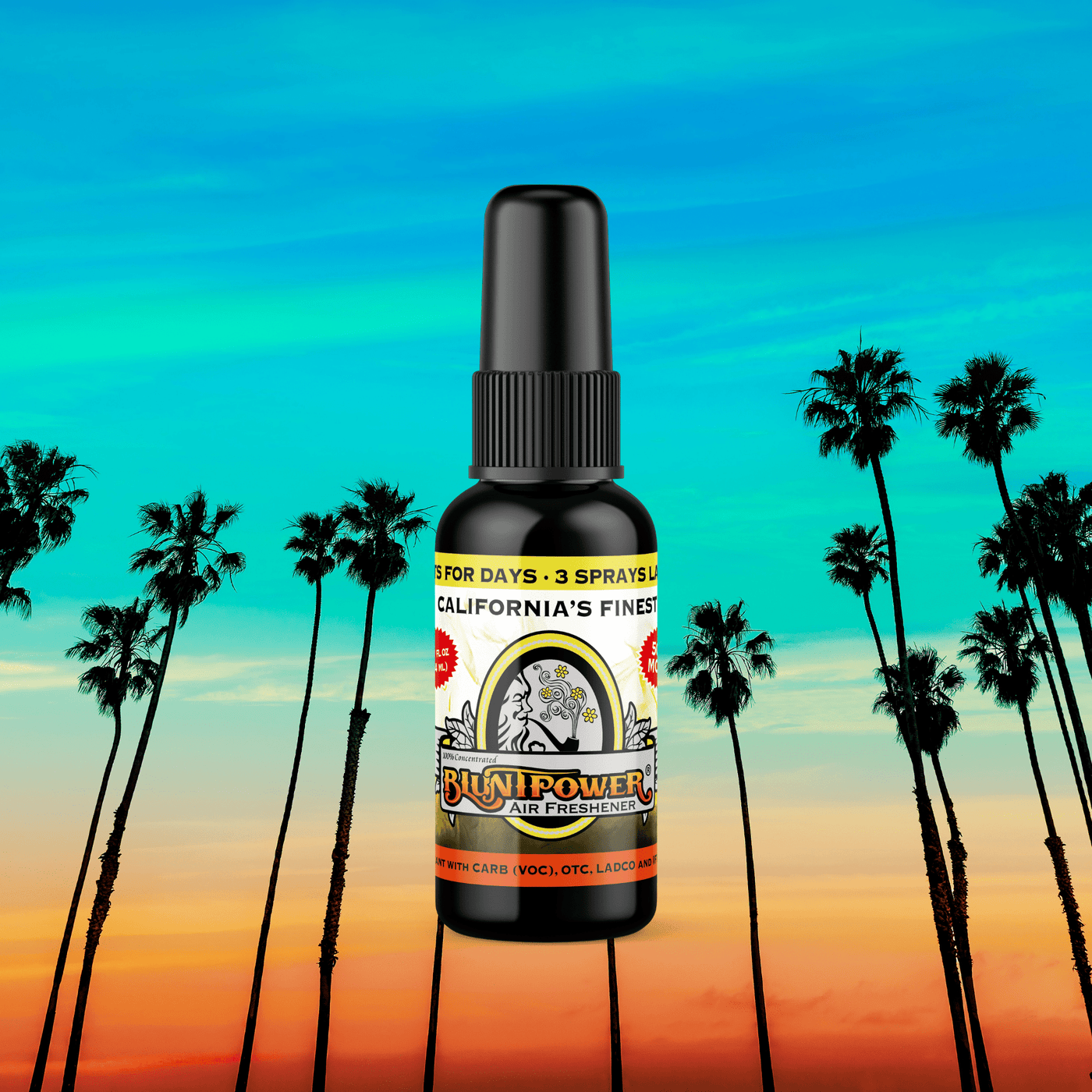 California Finest Air Freshener Spray - BluntPower Air Freshener