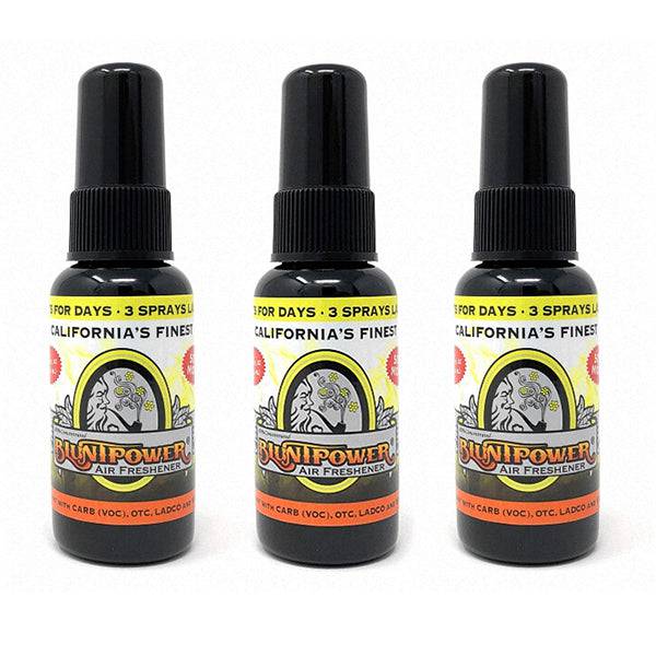 California Finest Spray Air Freshener Bundle (3 Pack) - BluntPower Air Freshener