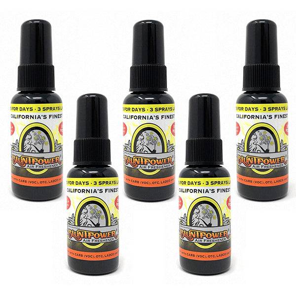 California Finest Spray Air Freshener Bundle (5 Pack) - BluntPower Air Freshener