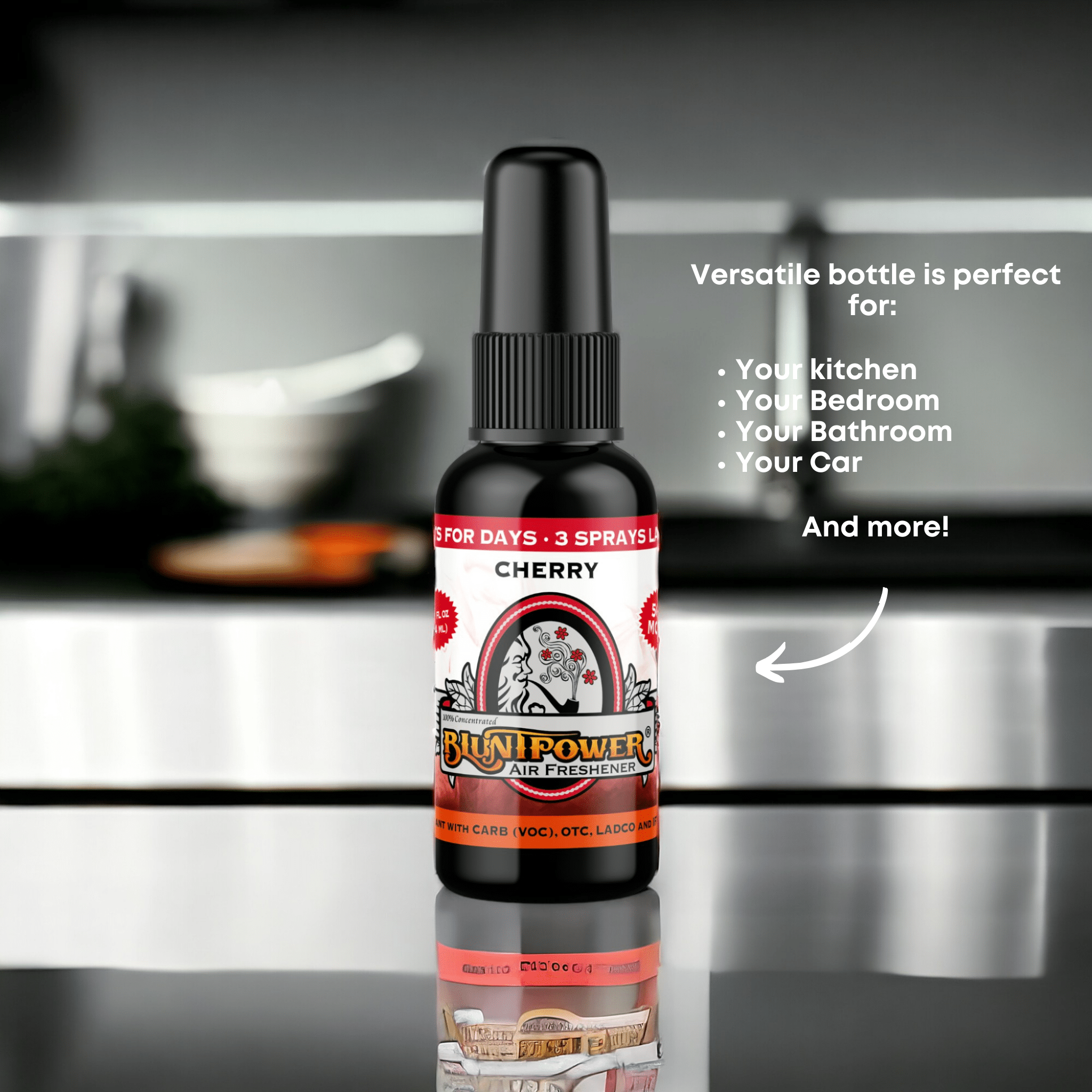Cherry Air Freshener Spray - BluntPower Air Freshener