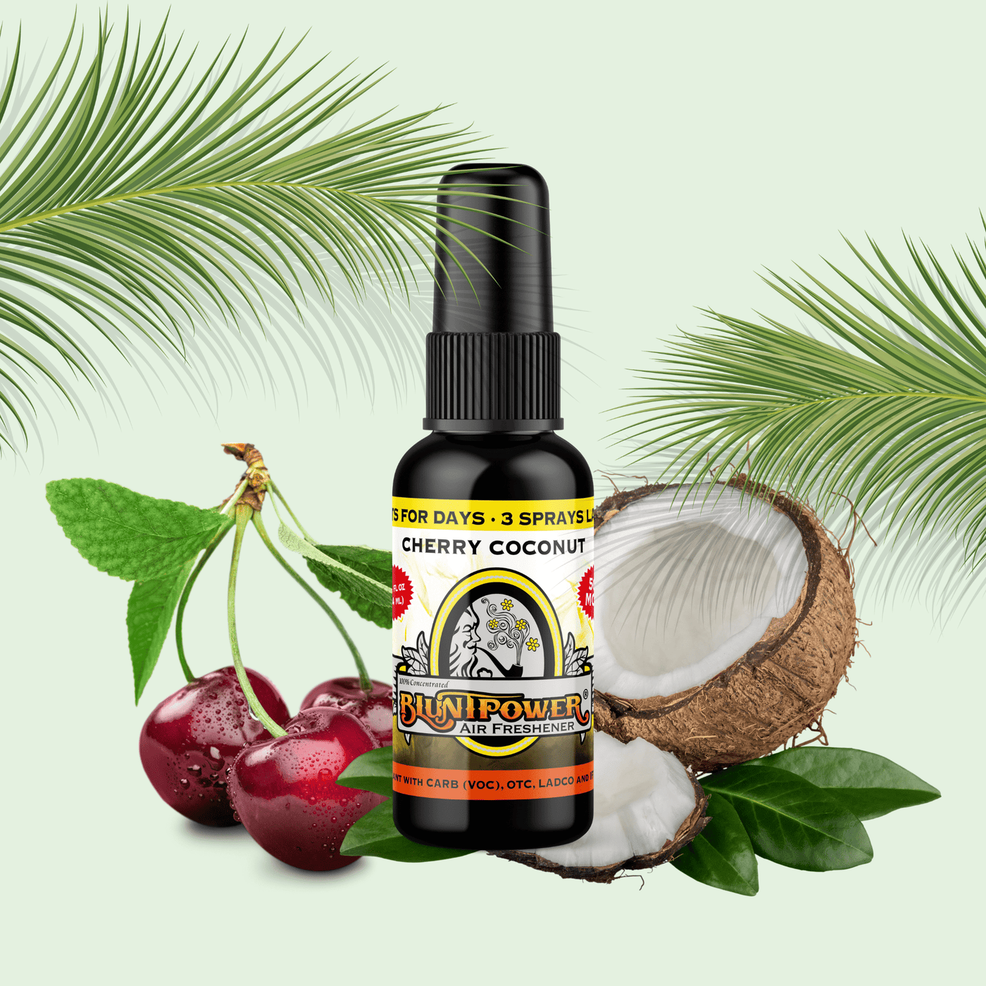 Cherry Coconut Air Freshener Spray - BluntPower Air Freshener