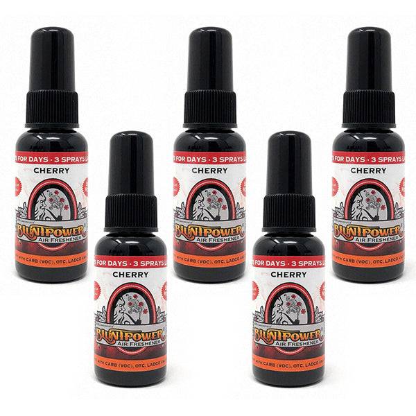 Cherry Spray Air Freshener Bundle (5 Pack) - BluntPower Air Freshener
