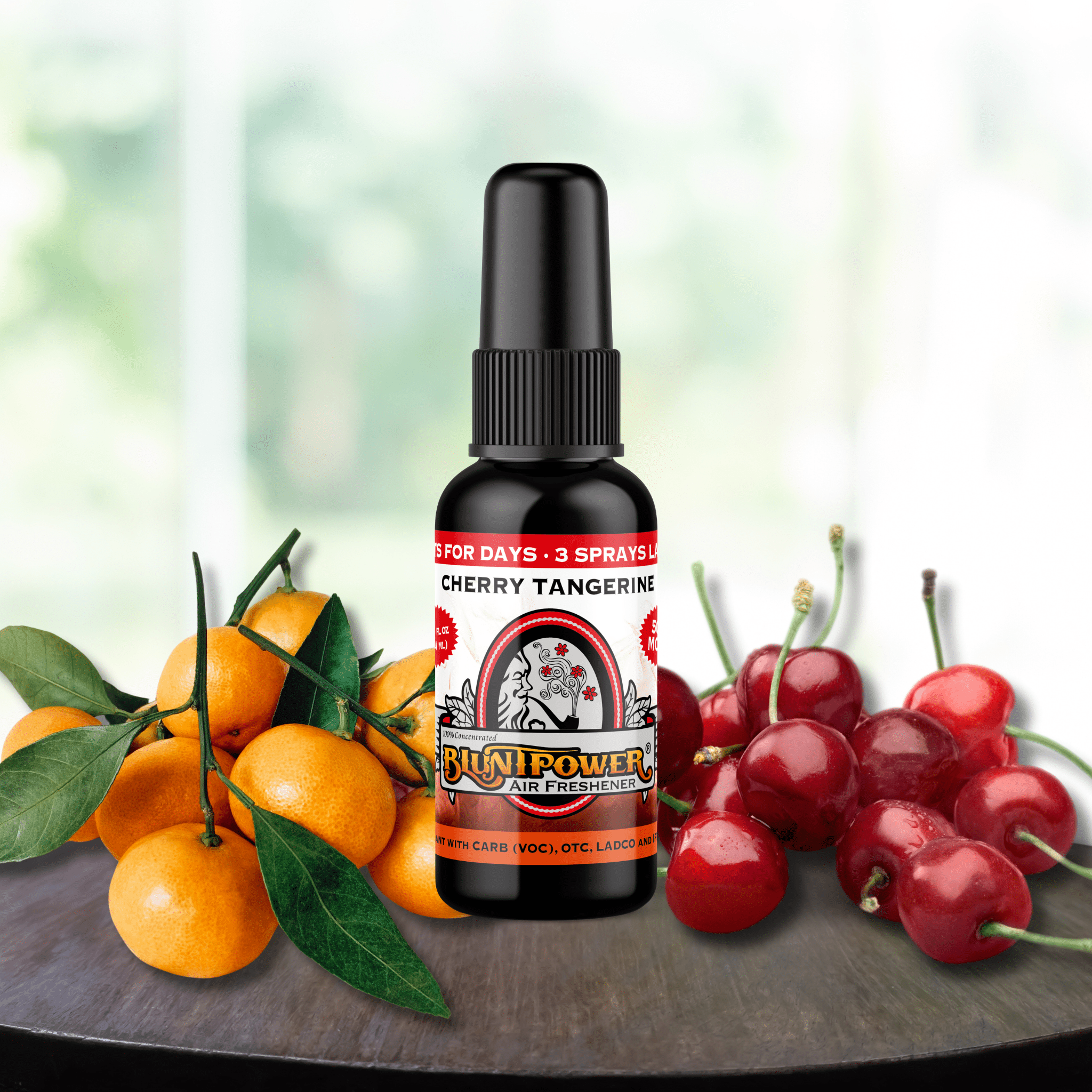 Cherry Tangerine Air Freshener Spray - BluntPower Air Freshener