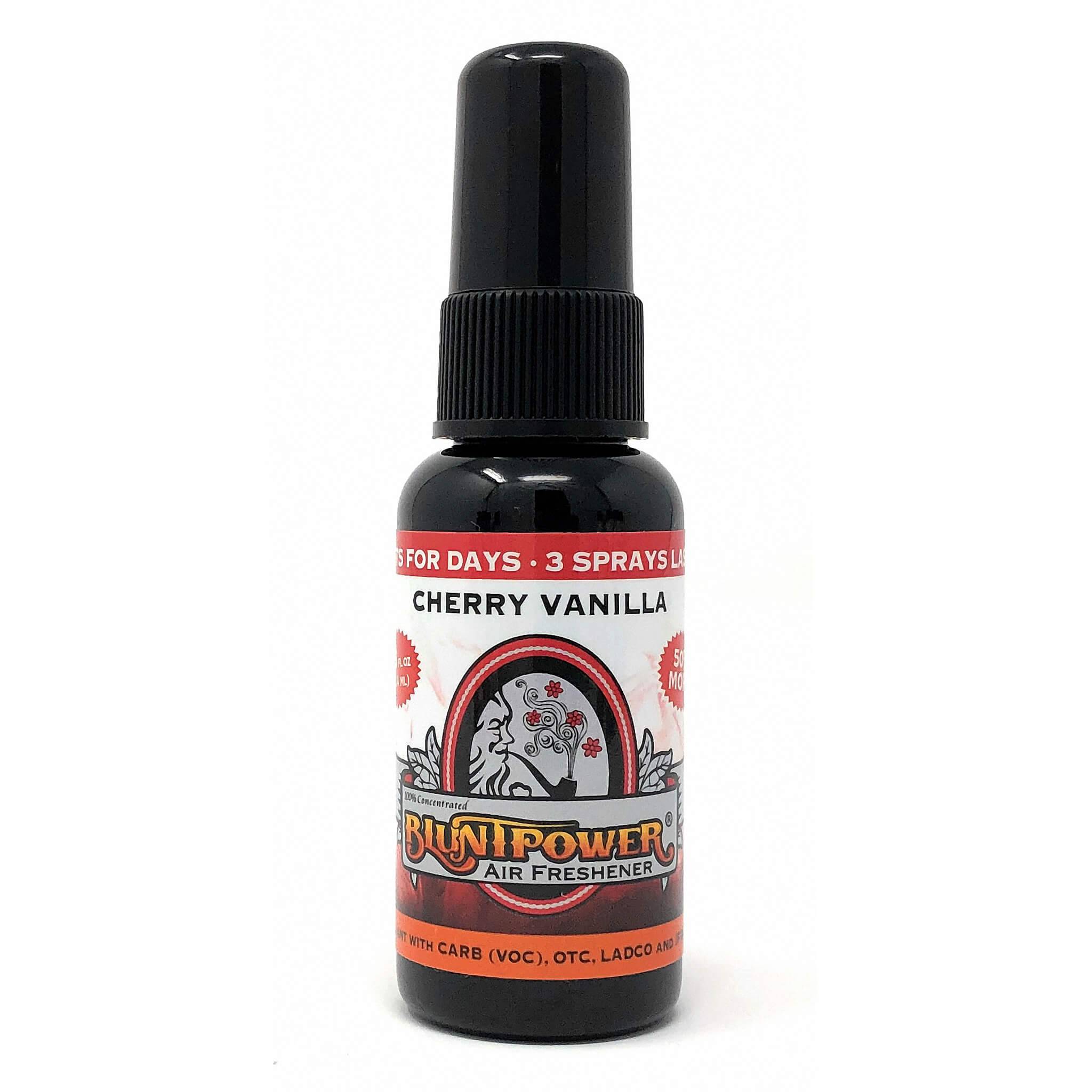 Cherry Vanilla Spray Air Freshener Bundle (3 Pack) - BluntPower Air Freshener