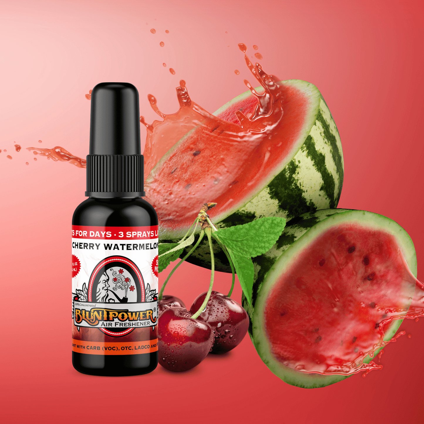Cherry Watermelon Air Freshener Spray - BluntPower Air Freshener
